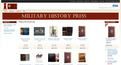 Desktop Screenshot of militaryhistorypress.com